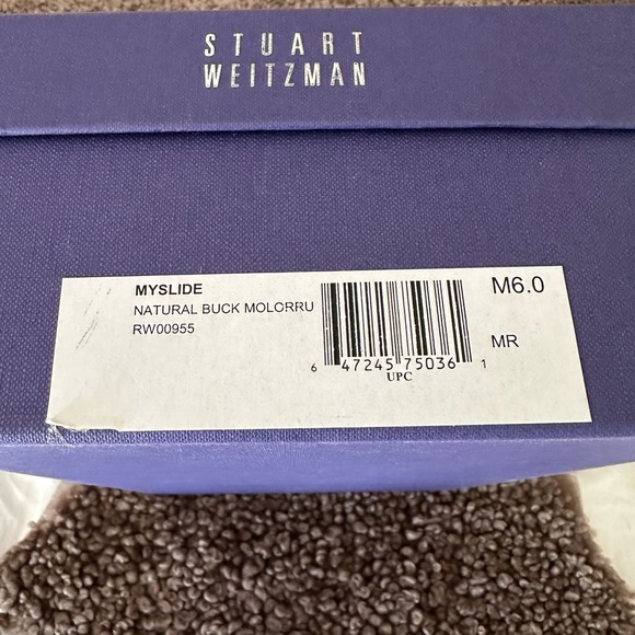 Stuart Weitzman “Myslide” stamped python sandals - Picture 8 of 9